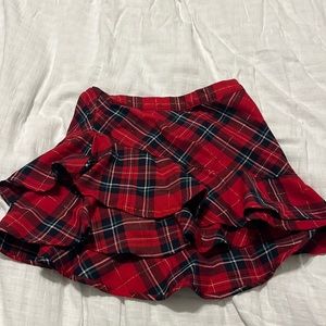 flannel skirt
